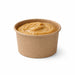 Tarrina de cartón kraft para caliente/frío 60ml Ø62mm A35mm - 1000Uds