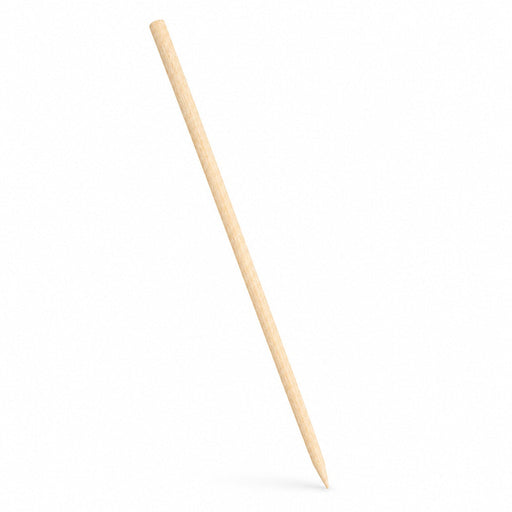 Pincho de madera para manzana caramelizada A180mm - 100Uds