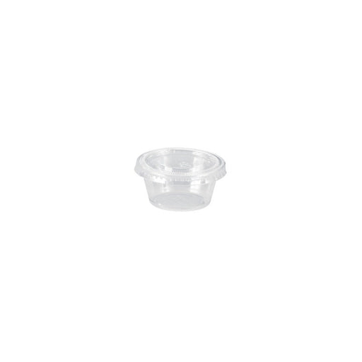 Combo salsera PP + tapa 100ml Ø70mm A37mm - 1000Uds