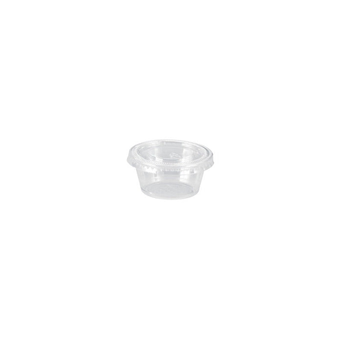 Combo salsera PP + tapa 100ml Ø70mm A37mm - 1000Uds