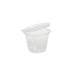 Salsera PP con tapa bisagra 70ml Ø65mm A47mm - 1200Uds