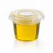 Tapa PET transparente plana Ø65mm - 3000Uds