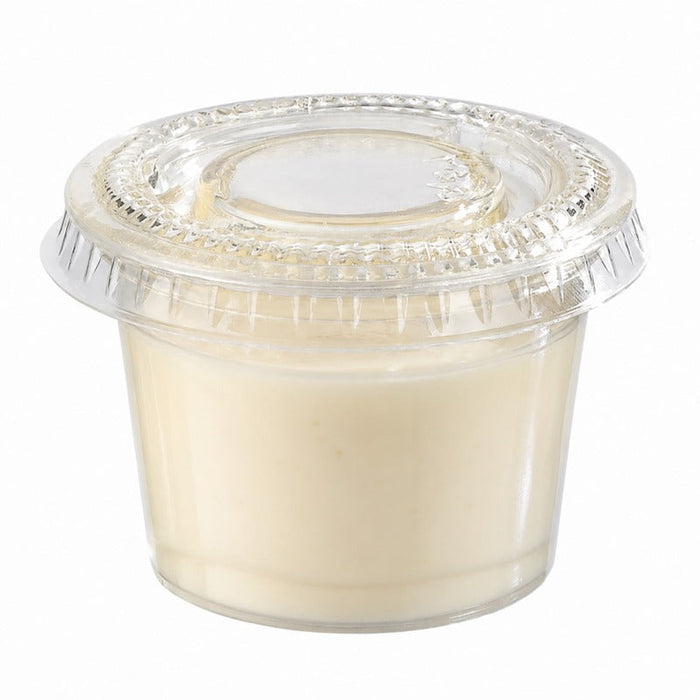 Tapa PET transparente Ø75mm - 1000Uds