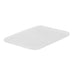 Tapa plana translúcida PP rectangular para 210APUREC750 173x120mm - 250Uds