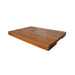 Soporte rectangular de bambú para 120 pinchos 300x250mm A23mm - 1Ud