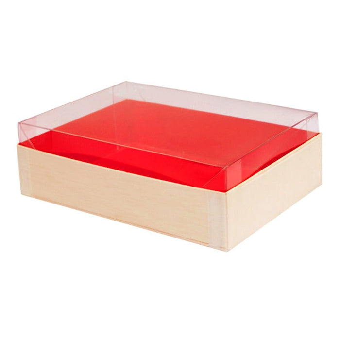 Tapa PET transparente para 210SAMRED120 161x114mm A50mm - 100Uds