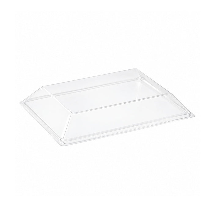 Tapa cúpula Samurai transparente PET para plato 130x180mm - 100Uds