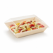 Tapa cúpula Samurai transparente PET para plato 130x180mm - 100Uds