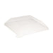 Tapa cúpula Samurai transparente PET para plato 130x130mm A20mm - 100Uds