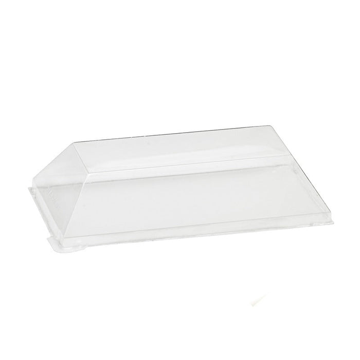 Tapa Samurai transparente PET para bandeja 130x65mm A20mm - 100Uds