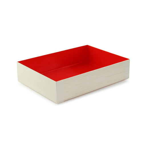 Caja de madera redonda para 9 macarrones 165x120mm A36mm - 100Uds