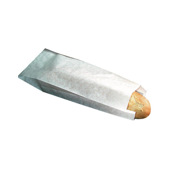 Bolsa papel blanca bocadillo 100x40mm A300mm - 1000Uds