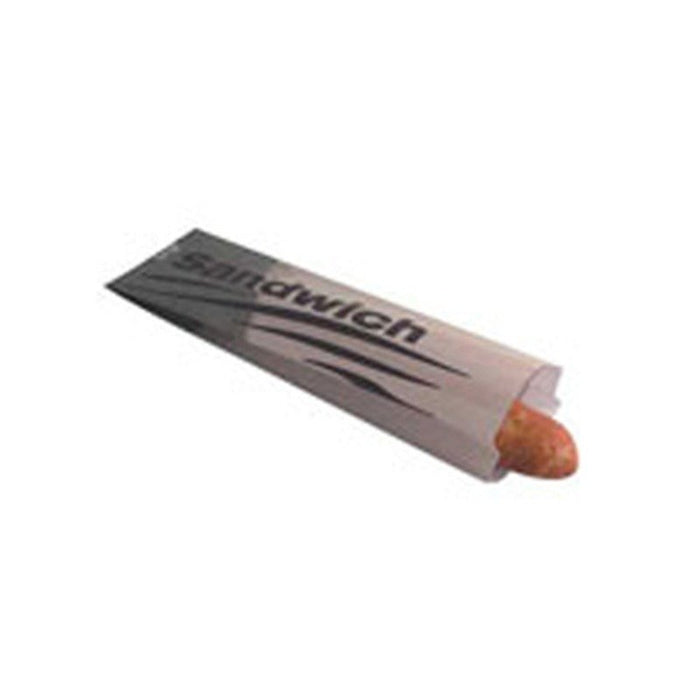 Bolsa papel marrón bocadillo 100x40mm A340mm - 1000Uds