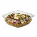 Combo Ensaladera PET cuadrada con Tapa 1000ml 190x190mm A75mm - 200Uds
