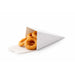 Cono de cartón blanco para snack 90x90mm A190mm - 400Uds