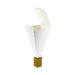 Cono de cartón blanco para snack 90x90mm A190mm - 400Uds