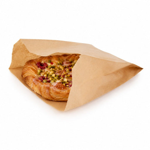 Bolsita multiuso kraft 180x80mm H270mm - 1000Uds