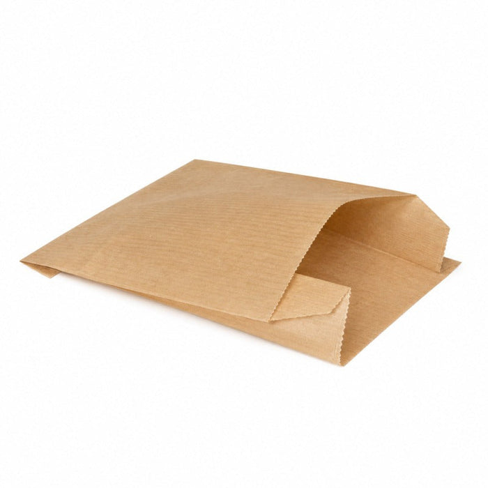Bolsita multiuso kraft 180x80mm H270mm - 1000Uds