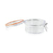 Mini tarro redondo transparente en PS 300ml Ø106mm A64mm - 30Uds