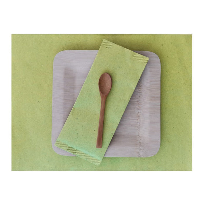 Mantel individual de papel verde 300x400mm - 1000Uds