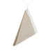 Cono de cartón Kraft, Interior blanco 960ml 240x340mm - 1000Uds