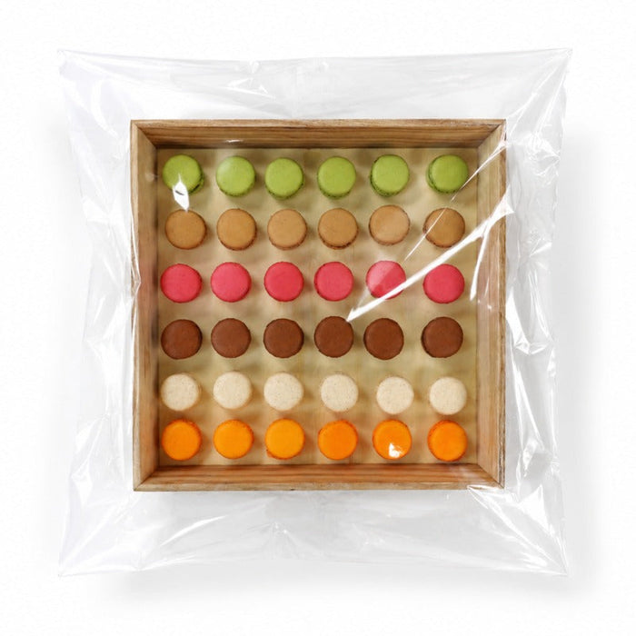 Bolsa de plástico BOPP con cinta adhesiva 410x410mm - 1000Uds