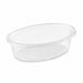Ensaladera Ovalada de plástico Apet (sin Tapa) 500ml 190x140mm A75mm - 400Uds