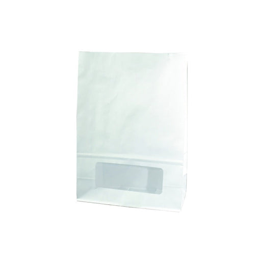 Bolsa Bloomer blanca con ventana 157x85mm A220mm - 500Uds