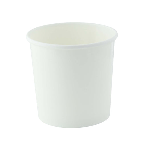 Vaso de cartón blanco para caliente/frío (vendido sin tapa) 350ml A89mm - 500Uds