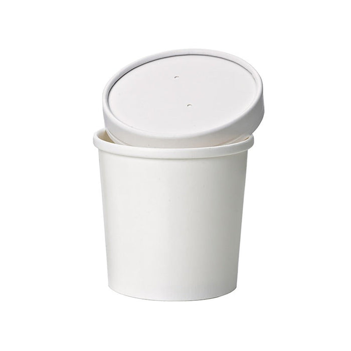 Vaso de cartón blanco para caliente/frío (vendido sin tapa) 490ml A100mm - 500Uds
