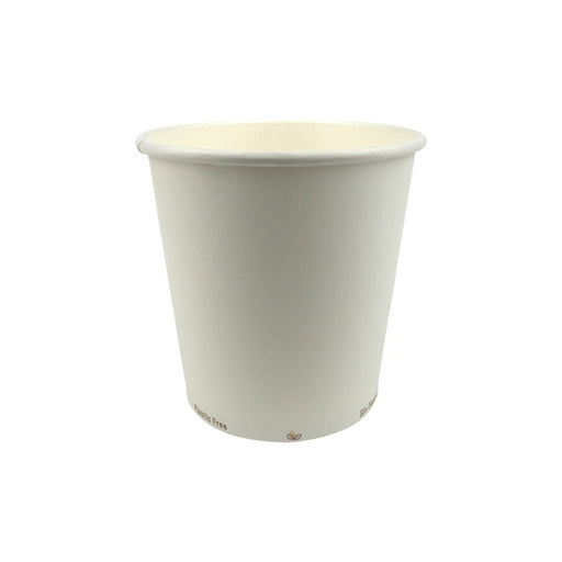 Tarrina para sopa doble capa CPLA blanca 700ml Ø115mm - 500Uds