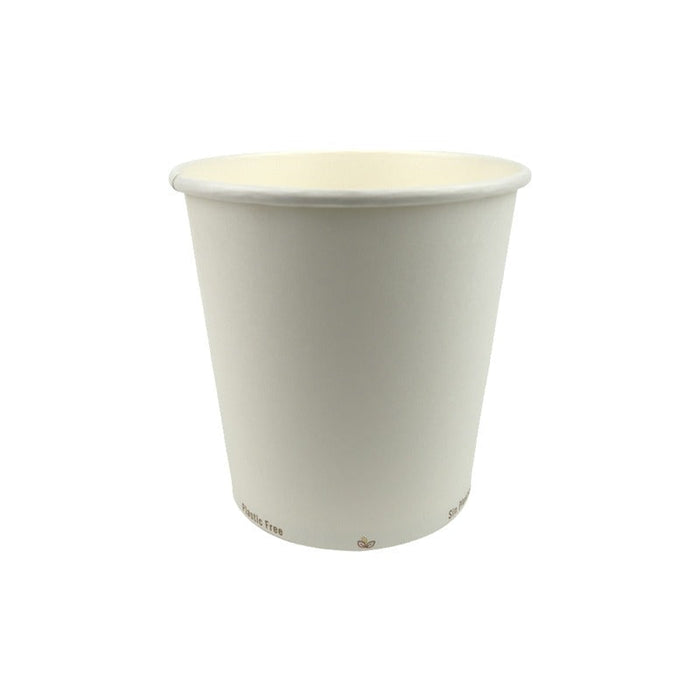 Tarrina para sopa doble capa CPLA blanca 700ml Ø115mm - 500Uds