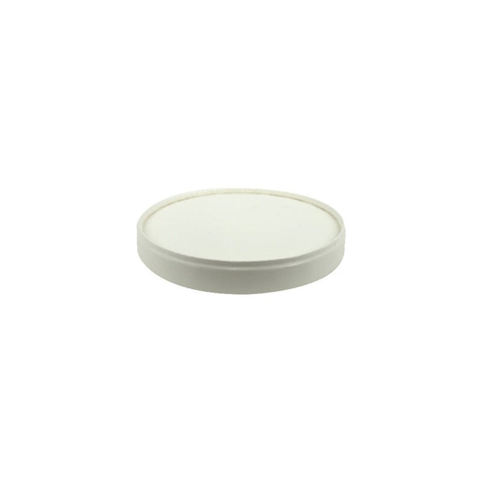 Tapa de cartón blanco sin plástico Ø90mm - 500Uds