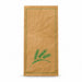 Bolsa de papel kraft decoración verde para Pan 170x70mm A360mm - 1000Uds