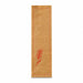 Bolsa de papel kraft decoración rojo para Pan 190x70mm A590mm - 1000Uds