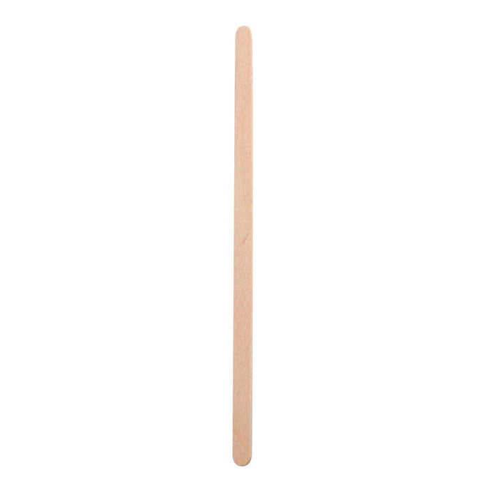 Agitador de café de madera con extremos redondeados 6 A176mm - 10000Uds