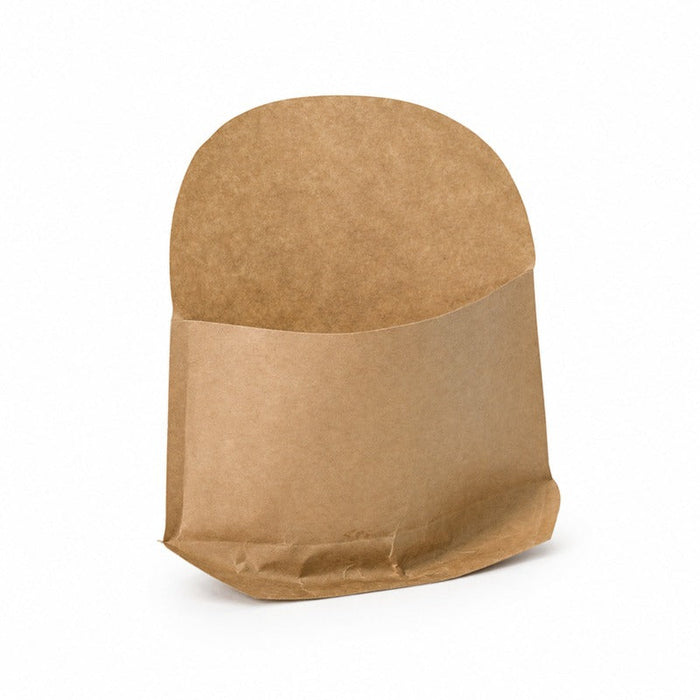 Bolsa de papel kraft con laminado PE 143x100mm A60mm - 1000Uds
