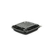 Combo Ensaladera PET cuadrada negra con Tapa 750ml 190x190mm A45mm - 150Uds