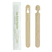 Pallilos chinos de madera tipo tenedor empaquetados por 2 unidades A150mm - 1000Uds