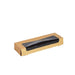 Caja de sushi con ventana antivaho para 14-16 piezas 240x72mm H35mm - 200Uds