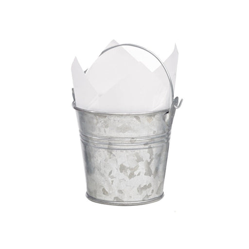 Mini cubo de metal 200ml A75mm - 144Uds