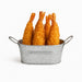 Mini bañera de metal 220ml 120x70mm A55mm - 36Uds