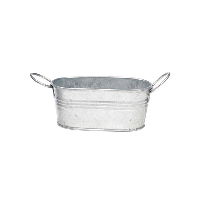 Mini bañera de metal 220ml 120x70mm A55mm - 36Uds