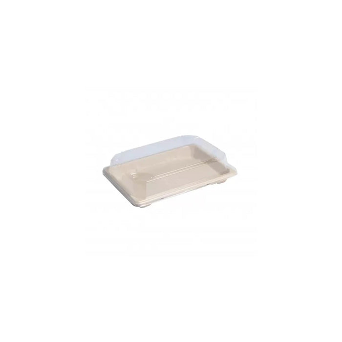 Tapa PET transparente para bandeja pulpa 165x230mm A46mm - 250Uds