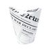 Vaso para snack de cartón blanco con cierre decoración News 270ml A118mm - 1000Uds