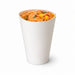 Vaso para snack de cartón blanco 480ml A157mm - 1000Uds