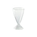 Vaso para vino de plástico transparente reutilizable en PS 150ml A120mm - 120Uds