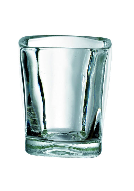 Vaso chupito de cristal cuadrado "Quadra" H60mm 60ml - 48Uds