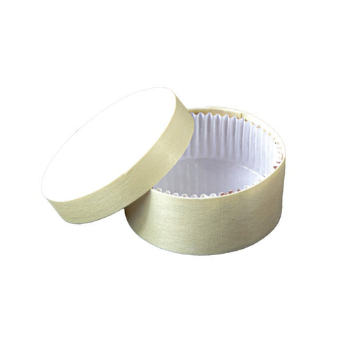 Caja redonda de madera FSC mix + papel de horno 200ml Ø89mm A42mm - 120Uds