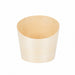Vaso de madera inclinado 180ml A89mm - 100Uds